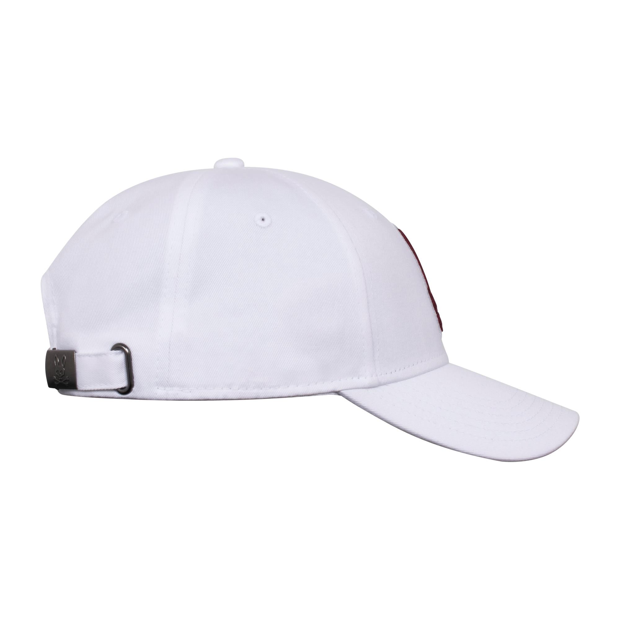Psycho Bunny Apple Valley Baseball Cap White